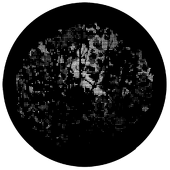 Meshed Saplings - Stock Gobo for Gobo Light Projectors - Choose your size!