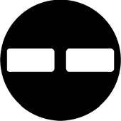 Train Window 2 - Stock Gobo for Gobo Light Projectors - Choose your size!