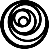 Squirl - Stock Gobo for Gobo Light Projectors - Choose your size!