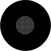 Les Mis Grill 4 - Stock Gobo for Gobo Light Projectors - Choose your size!