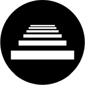 Stairs - Stock Gobo for Gobo Light Projectors - Choose your size!