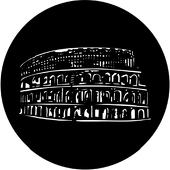Rome - Stock Gobo for Gobo Light Projectors - Choose your size!