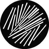 Misdirection - Stock Gobo for Gobo Light Projectors - Choose your size!