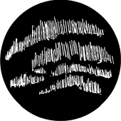 Northern Lights - Stock Gobo for Gobo Light Projectors - Choose your size!