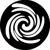 Spun Dots (Large) - Stock Gobo for Gobo Light Projectors - Choose your size!