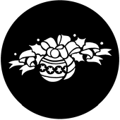 Ornament 1 - Stock Gobo for Gobo Light Projectors - Choose your size!