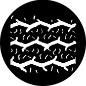 Tread - Stock Gobo for Gobo Light Projectors - Choose your size!