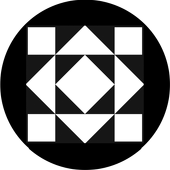 Quilt Patch - Stock Gobo for Gobo Light Projectors - Choose your size!