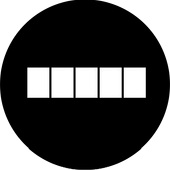 Window Line - Stock Gobo for Gobo Light Projectors - Choose your size!