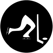 Hockey - Stock Gobo for Gobo Light Projectors - Choose your size!