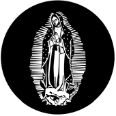 Lady of Guadalupe - Stock Gobo for Gobo Light Projectors - Choose your size!