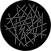 Sticks - Stock Gobo for Gobo Light Projectors - Choose your size!