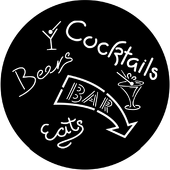 Cocktails - Stock Gobo for Gobo Light Projectors - Choose your size!