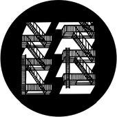 Fire Escapes 2 - Stock Gobo for Gobo Light Projectors - Choose your size!