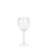 DecoStar™ Formal Engraved Glass Goblet 16" - Small
