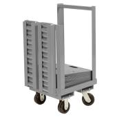 24" Base Cart w/ 6"x2" Pin Holder - Holds 1000lbs of Bases