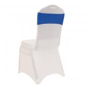 DecoStar™ 5" Wide Spandex Chair Band - Royal Blue - 10 PACKS