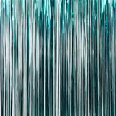 Teal - Metallic Fringe Table Skirt - Many Size Options