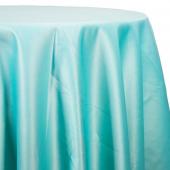 Tiffany Blue - Lamour Matte Satin "Satinessa" Tablecloth - Many Size Options