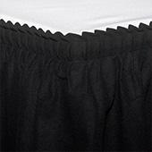 Table skirt - 17' x 29" TROPICAL Polyester Poplin - Many Color options
