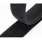 Hard/Hook Side Only - Velcro by the yard - Black