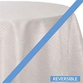 Pure White - Extravagant B Tablecloths - DOUBLE-SIDED - MANY SIZE OPTIONS