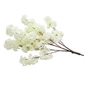 Single Hydrangea Bloom Branch - Interchangeable Branches for Large Event Trees! - White