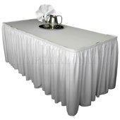 9ft Long Poly Premier Table Cover / Topper - 40 Inches Wide